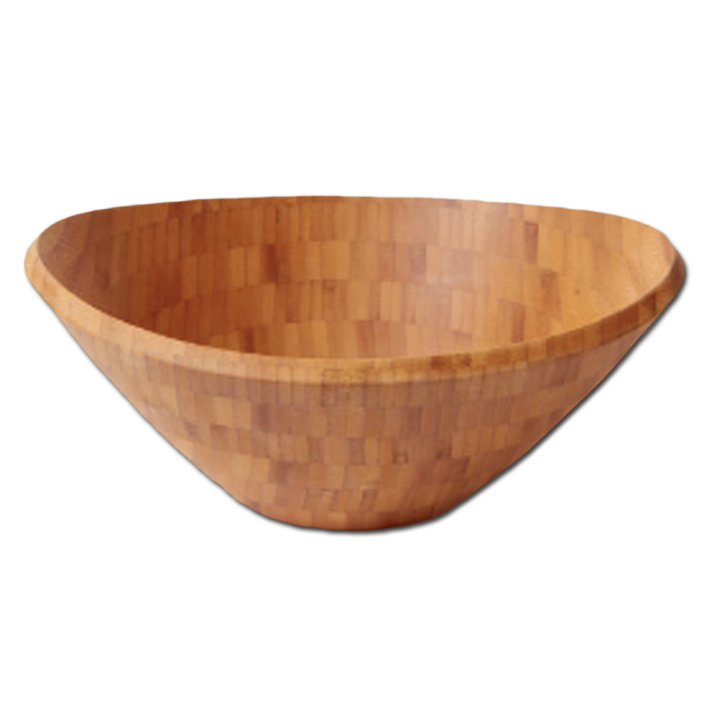 Island Bamboo Natural 12Inch Serving Bowl