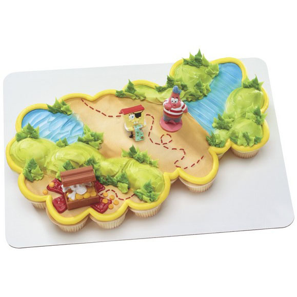 Spongebob Treasure Hunt Cake Spongebob Treasure Hunt Cake