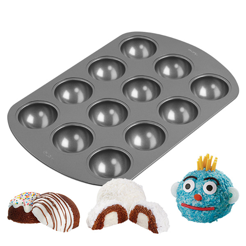 Wilton 12Cavity Orb Cakes Mini Cake Pan