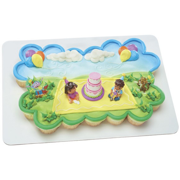 Decopac Dora The Explorer Birthday Celebration Cake Kit