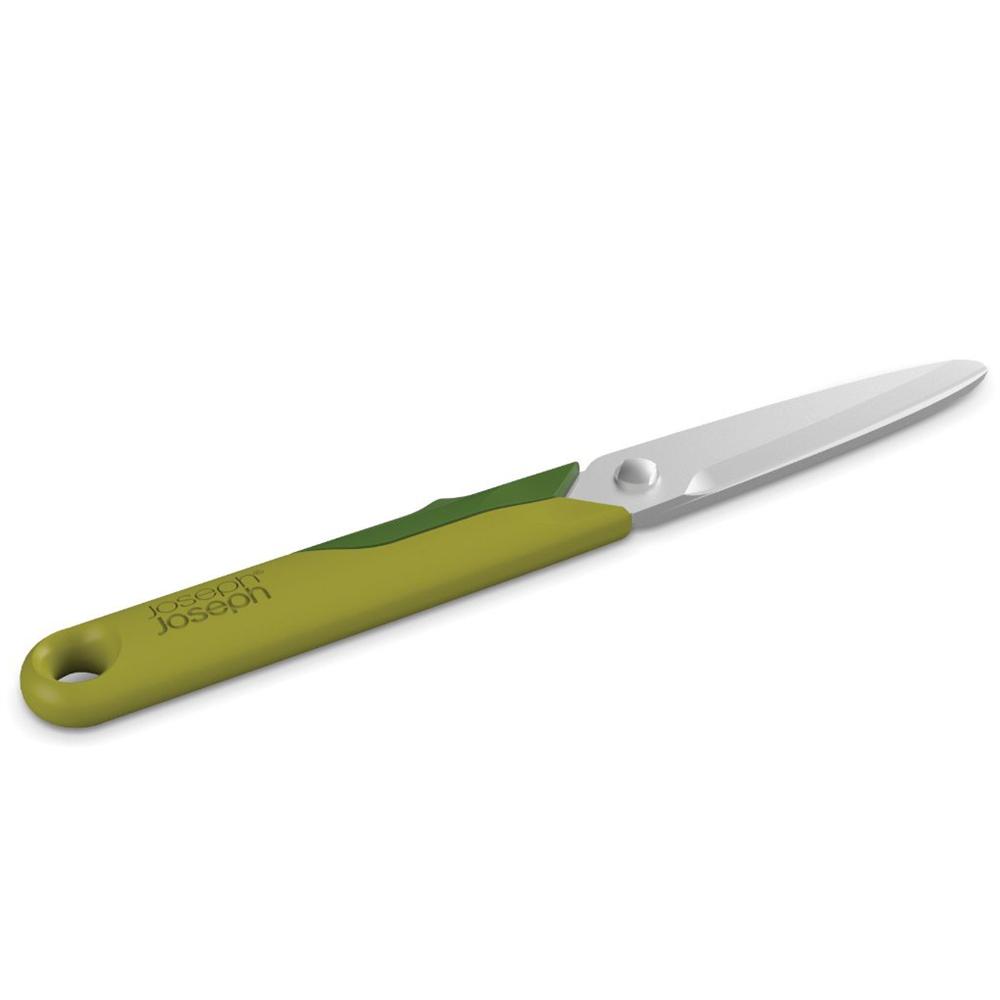 Joseph Joseph SleekCut Compact 2in1 Green Kitchen Scissors