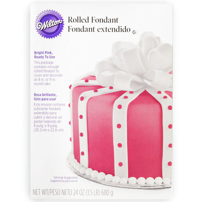 Wilton ReadyToUse Bright Pink Rolled Fondant