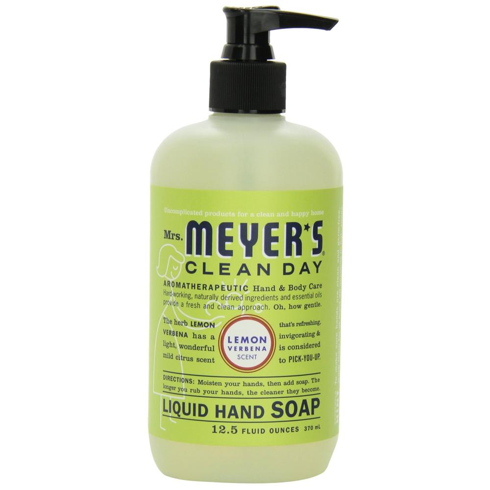 Mrs. Meyer's Lemon Scented Liquid Hand Soap, 12.5Ounce