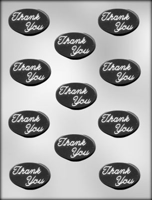 thank you candy molds