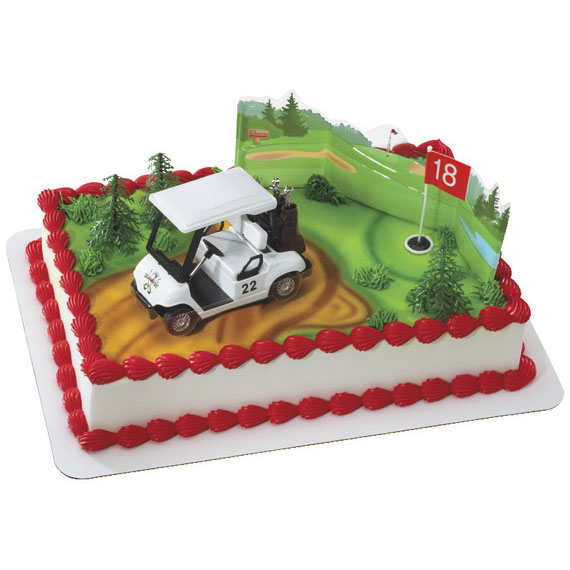 Decopac Golf Cart Cake Kit