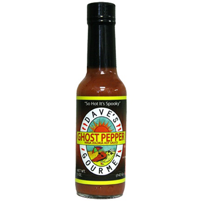 TBK Dave's Ghost Pepper Sauce, 5 Ounce