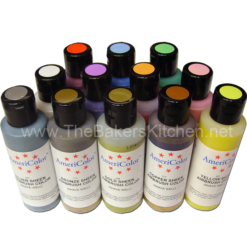 AmeriColor AmeriMist SHEEN Airbrush Color 4.5 oz Jar AmeriColor AmeriMist SHEEN Airbrush Color 4.5 oz Jar