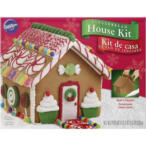 Wilton UnAssembled Petite Gingerbread House Kit