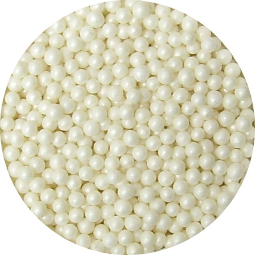 Ivory Edible Pearls are an elegant addition to your decorated cakes wedding 