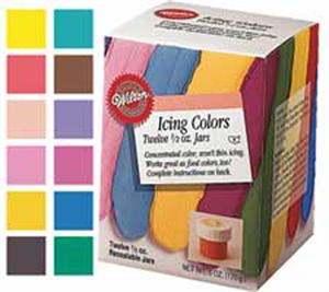 Wilton 12 Icing Colors Set