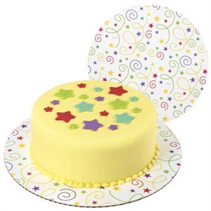 Party Swirl Fashion Cake Boards