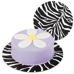 Zebra Fashion Cake Boards