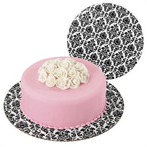 Damask Fashion Cake Boards