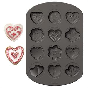 Valentine Cookie Shapes Pan