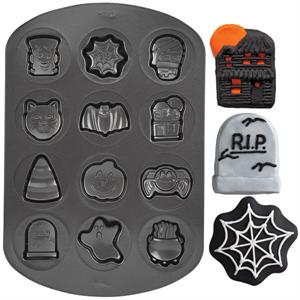 Halloween Cookie Shapes Non-Stick Pan
