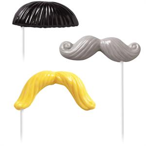Mustache Fun Face Lollipop Molds
