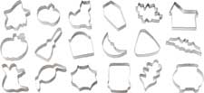 18-Pc. Halloween Metal Cookie Cutter Set