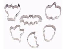 Halloween Mini Metal Cutter Set - 6 Piece