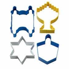 Hanukkah Metal Cutter Set