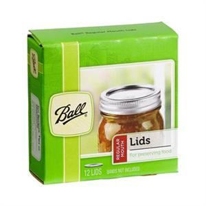 Ball Regular Mouth Jar Lids Set of 12