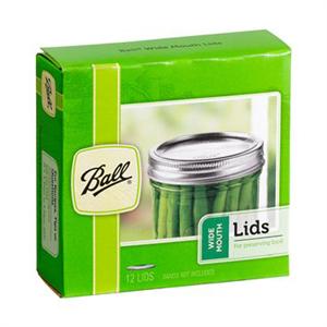 Ball Wide Mouth Jar Lids Set of 12