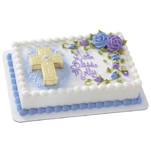Ornate Cross Cake Kit