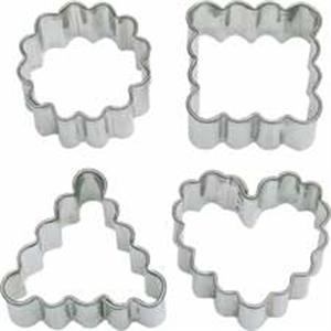 Fondant Crinkle Shape Cut-Outs