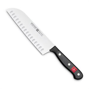 Wusthof Gourmet 7-in Hollow Edge Santoku Knife