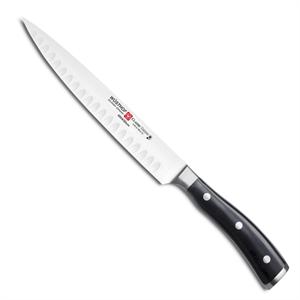 Wusthof Classic Ikon 8 Inch Carving Knife, Hollow Edge