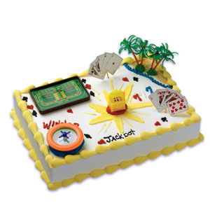 Gaming Casino Cake Kit
