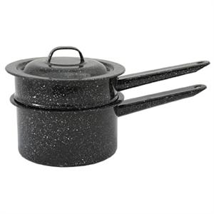 1.5 Qt. Enameled Steel Double Boiler