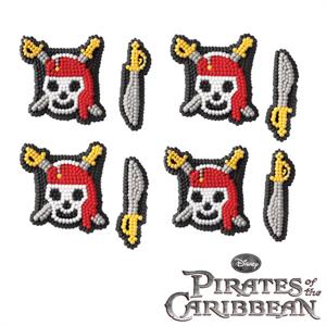Disney Pirates of the Caribbean Icing Decorations