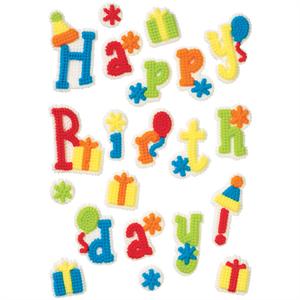 Happy Birthday Icing Decorations