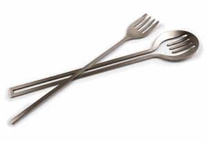 Inset Salad Servers