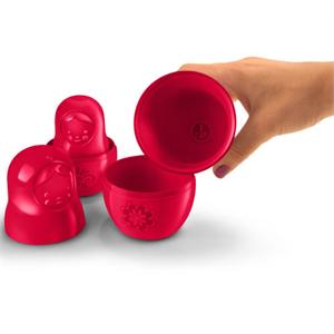 Fred M Cup Measuring Matroyshkas, Set of 6 Dry Measuring Cups