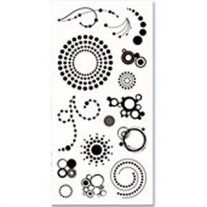 Inkadinkado Clear Stamp Circles & Dots Set