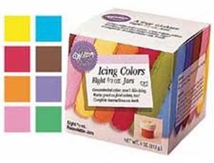 Wilton 8 Icing Colors Set