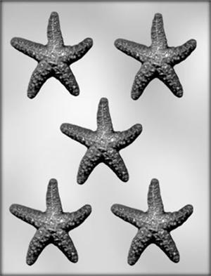 3in Starfish Chocolate Mold