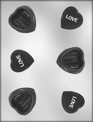 2 Inch Heart Box Chocolate Mold