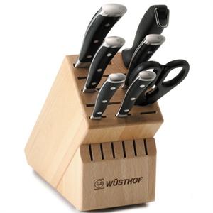 Wusthof Classic Ikon Eight Piece Block Set