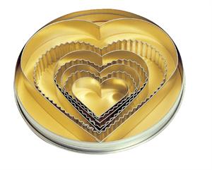 Heart Assortment Cutter Set 7-Pc
