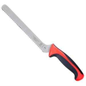 Mercer 8 Inch Offset Utility Knife - Red, Millennia Primary4 Collection