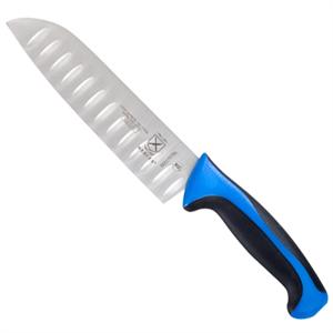 Mercer 7 Inch Santoku Knife - Blue, Millennia Primary4 Collection