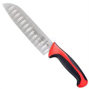 Mercer 7 Inch Santoku Knife - Red, Millennia Primary4 Collection