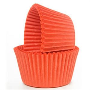 Orange Baking Cups
