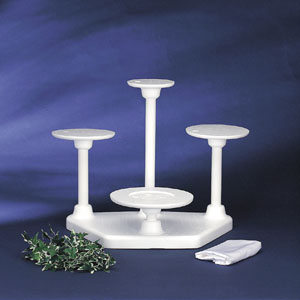 4 Tiered Disposable Cake Stand