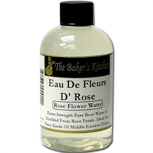 TBK Extra Strength Rose Flower Water - 4 Ounces