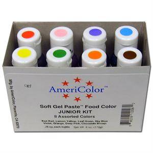AmeriColor Soft Gel Paste Junior Food Color Kit