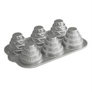 Nordic Ware Platinum Tiered Cakelet Pan