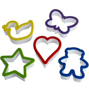 Kids 5 Piece Cookie Cutter Set